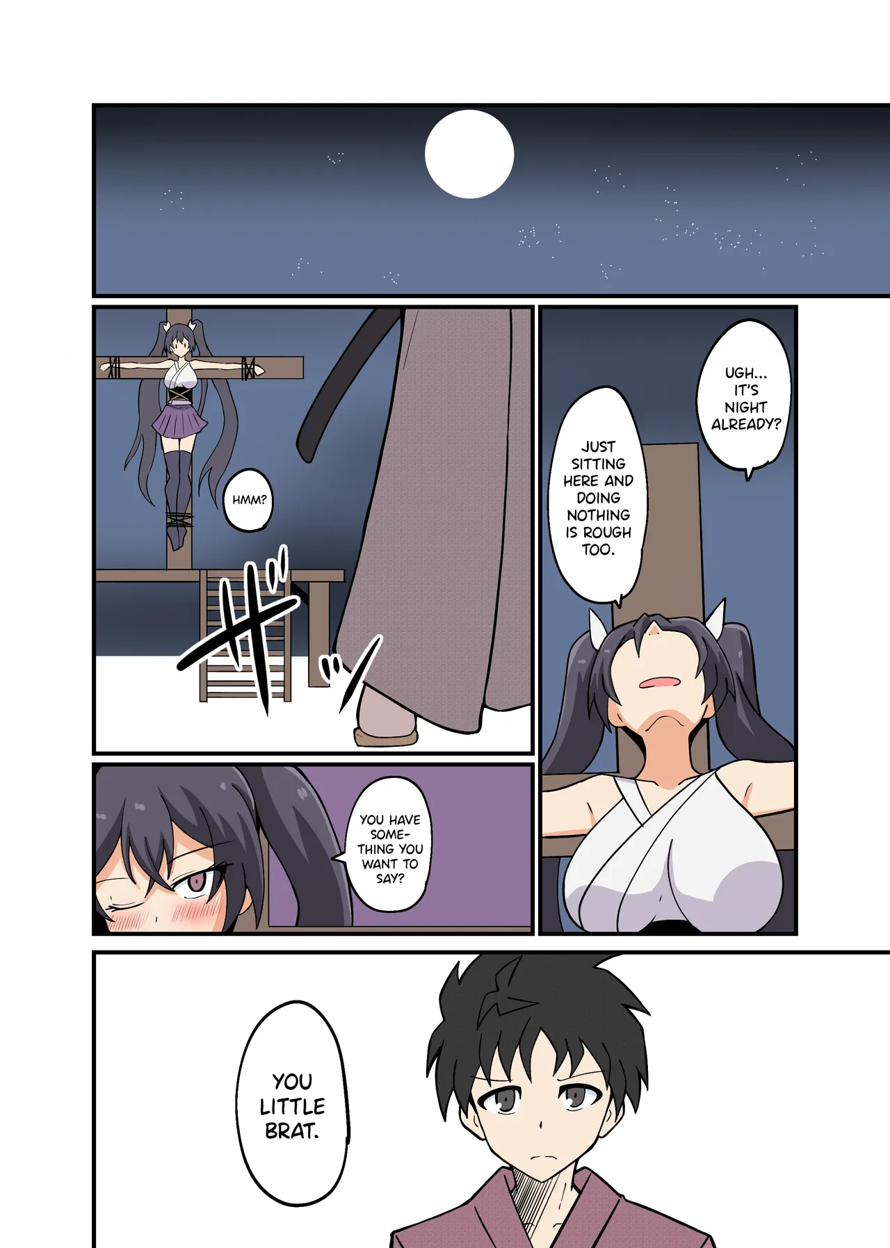 Page 4 of [sevenstarhoshi] The Wandering Female Samurai and the Tickling Punishment
