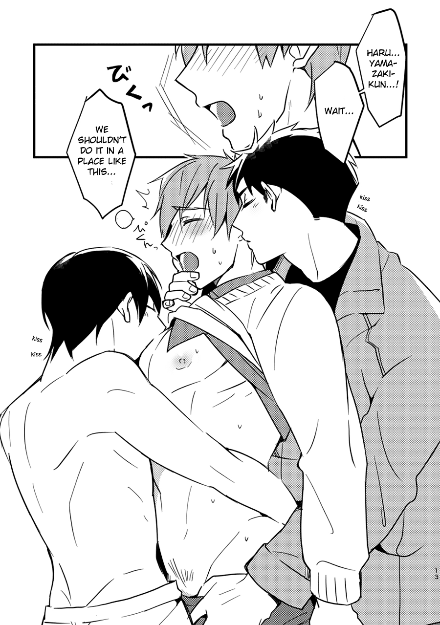 Page 14 of [fragile (Yurige)] Kurokami Sandwich! (Free!) [English] [ichigo-day] [Digital]